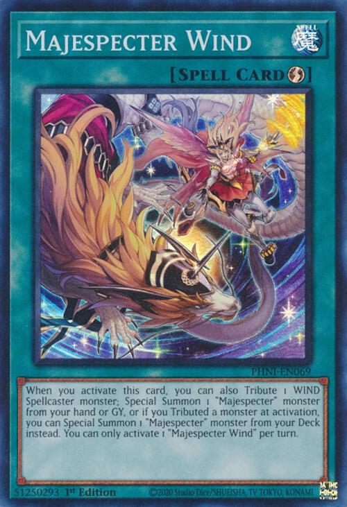 Majespecter Wind PHNI-EN069 card from Phantom Nightmare