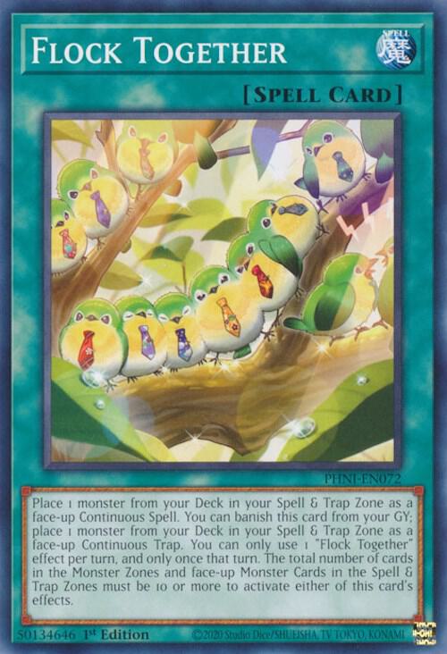 Flock Together PHNI-EN072 card from Phantom Nightmare