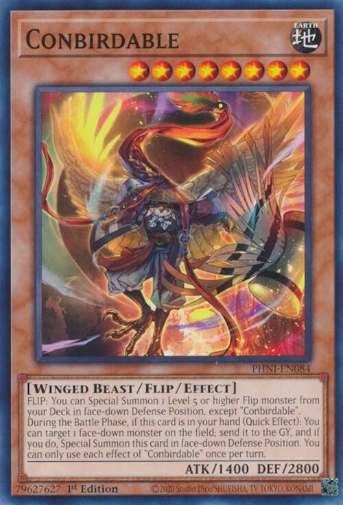 Conbirdable PHNI-EN084 card from Phantom Nightmare