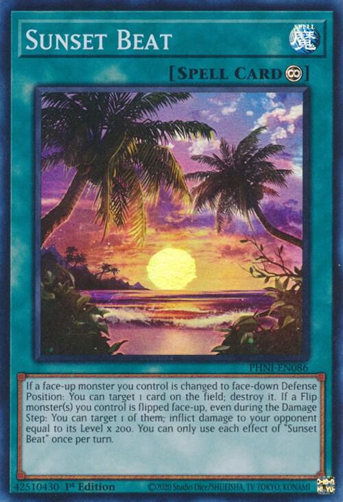 Sunset Beat PHNI-EN086 card from Phantom Nightmare