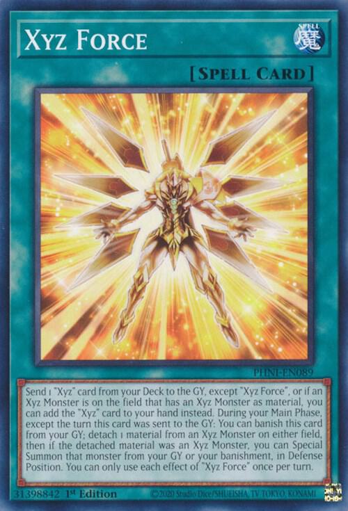 Xyz Force PHNI-EN089 card from Phantom Nightmare