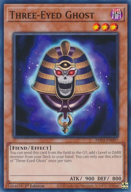 Three-Eyed Ghost PHNI-EN097 card from Phantom Nightmare