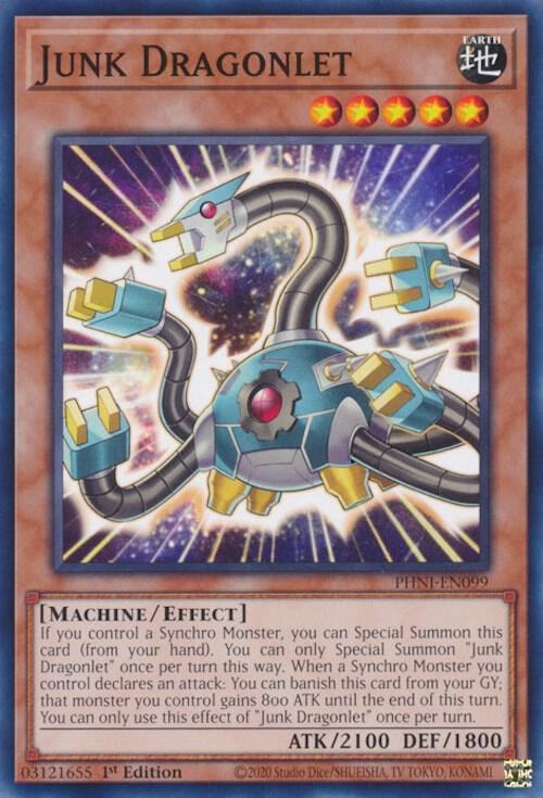 Junk Dragonlet PHNI-EN099 card from Phantom Nightmare
