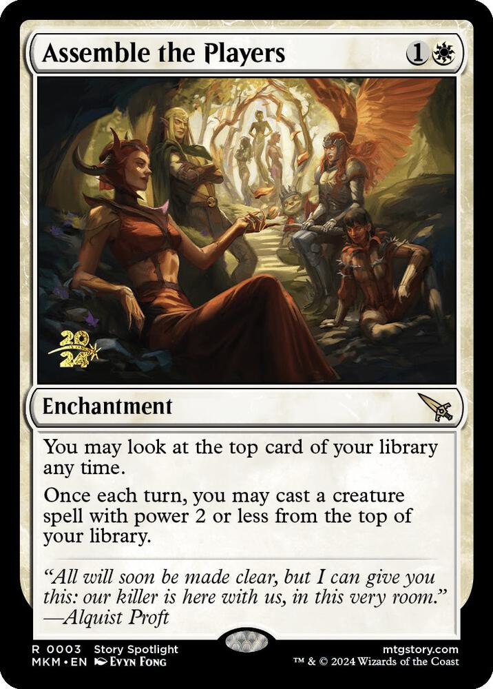 Assemble the Players 3 card from Prerelease Cards