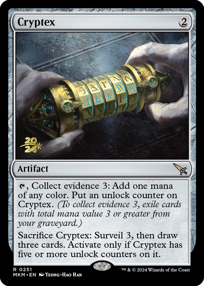 Cryptex 251 card from Prerelease Cards