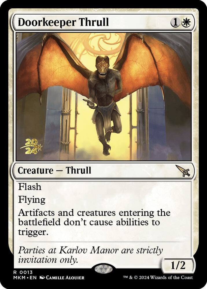 Doorkeeper Thrull 13 card from Prerelease Cards