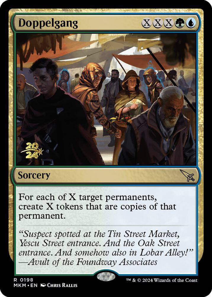 Doppelgang 198 card from Prerelease Cards