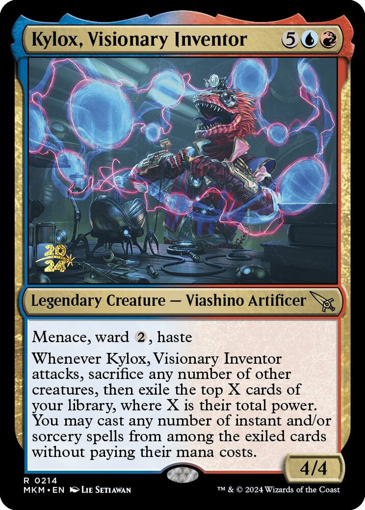 Kylox, Visionary Inventor 214 card from Prerelease Cards