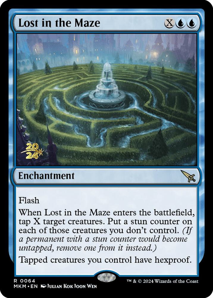 Lost in the Maze 64 card from Prerelease Cards