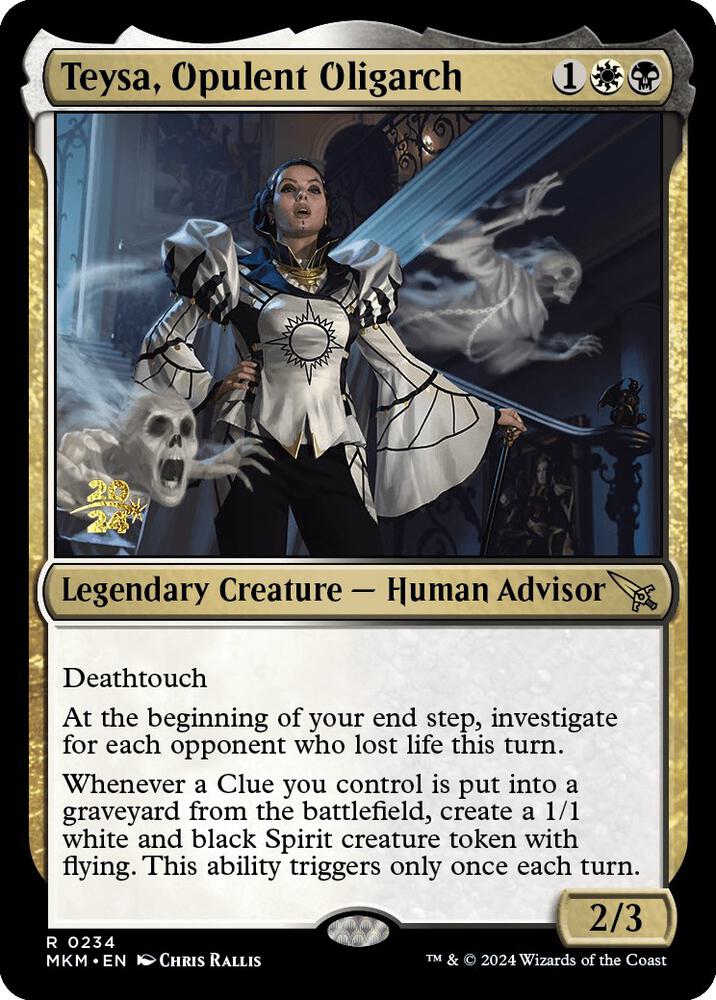 Teysa, Opulent Oligarch 234 card from Prerelease Cards