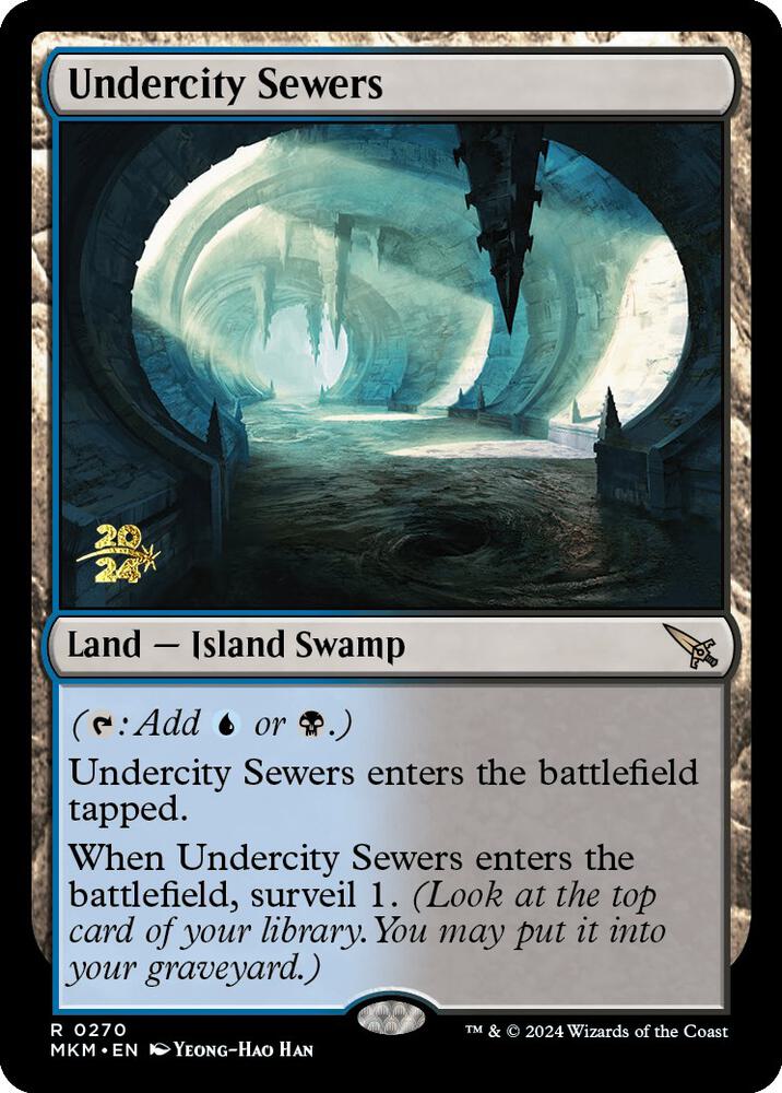 Undercity Sewers 270 card from Prerelease Cards