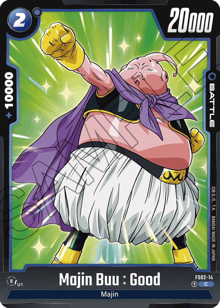 Majin Buu : Good FS02-14 card from Starter Deck 2: Vegeta