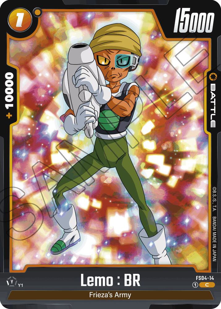 Lemo : BR FS04-14 card from Starter Deck 4: Frieza