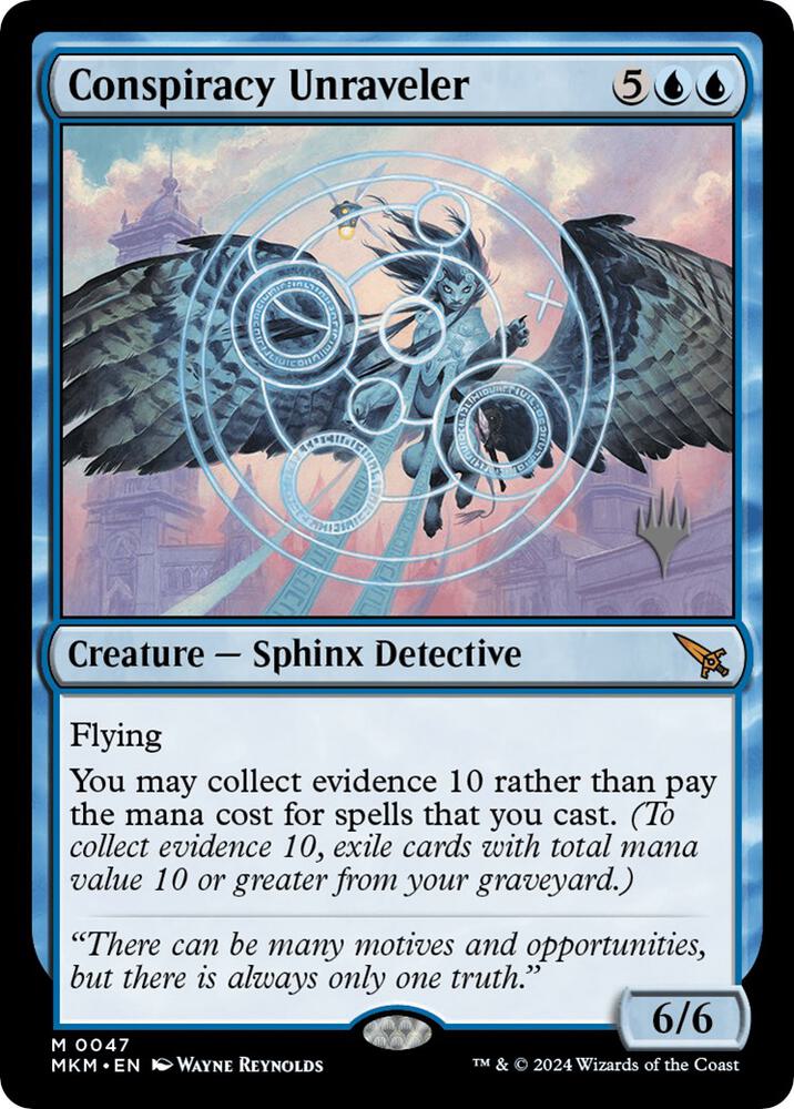 Conspiracy Unraveler 47 card from Promo Pack: Murders at Karlov Manor