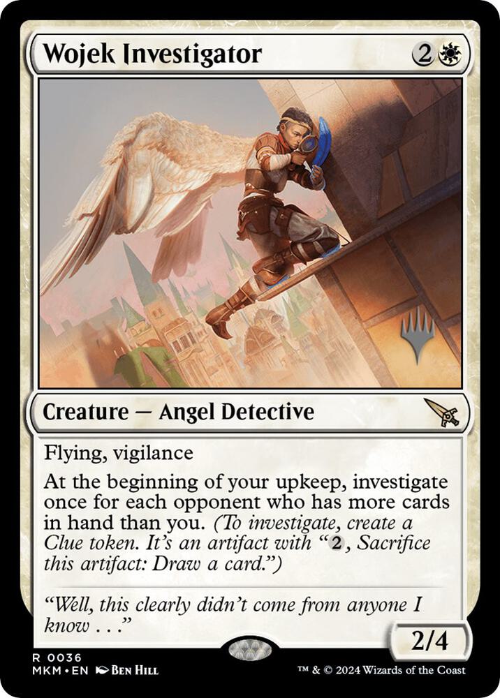 Wojek Investigator 36 card from Promo Pack: Murders at Karlov Manor