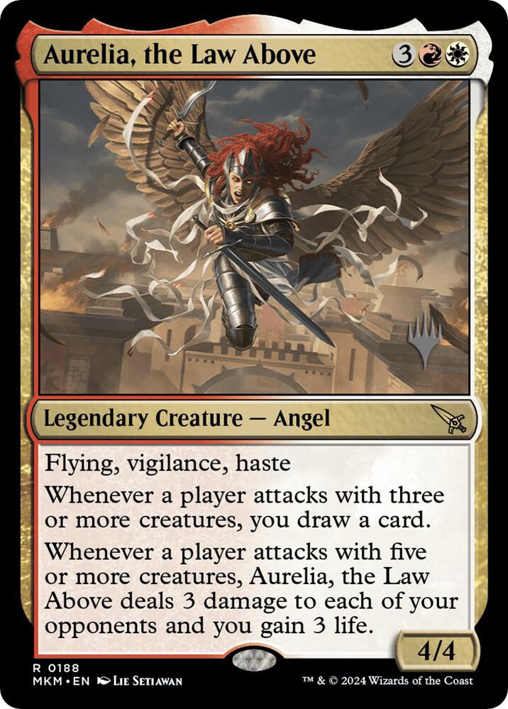 Aurelia, the Law Above 188 card from Promo Pack: Murders at Karlov Manor