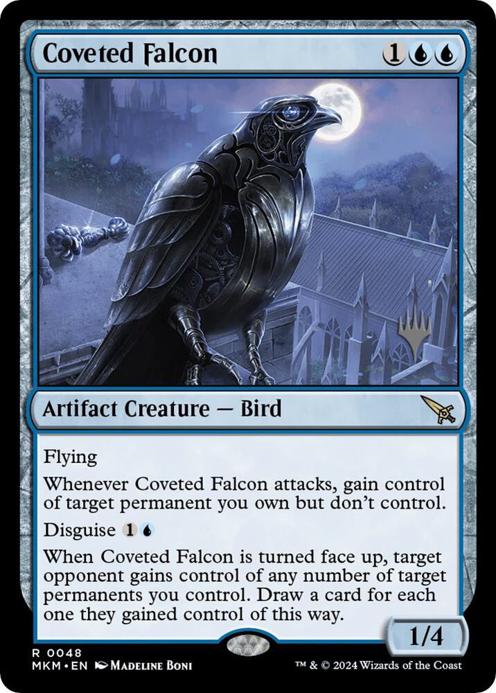 Coveted Falcon 48 card from Promo Pack: Murders at Karlov Manor