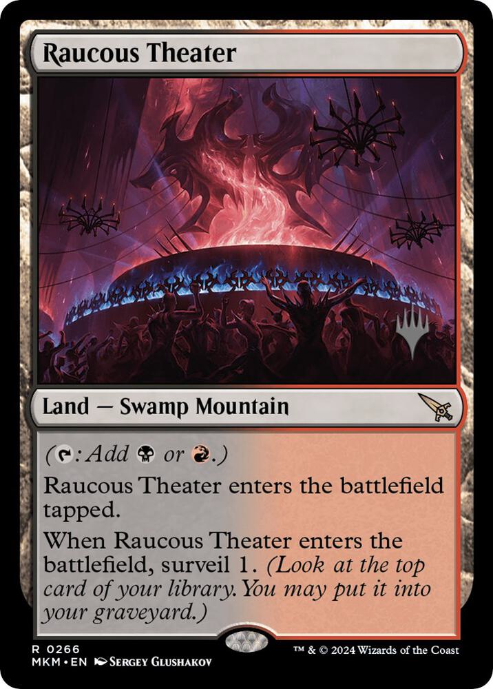 Raucous Theater 266 card from Promo Pack: Murders at Karlov Manor