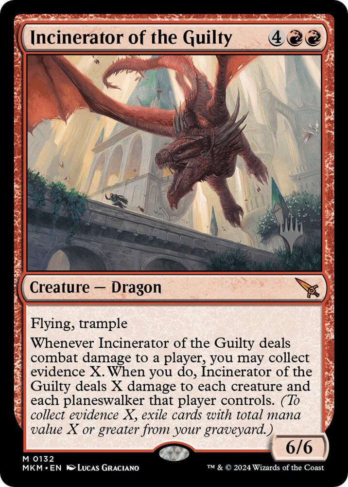 Incinerator of the Guilty 132 card from Promo Pack: Murders at Karlov Manor