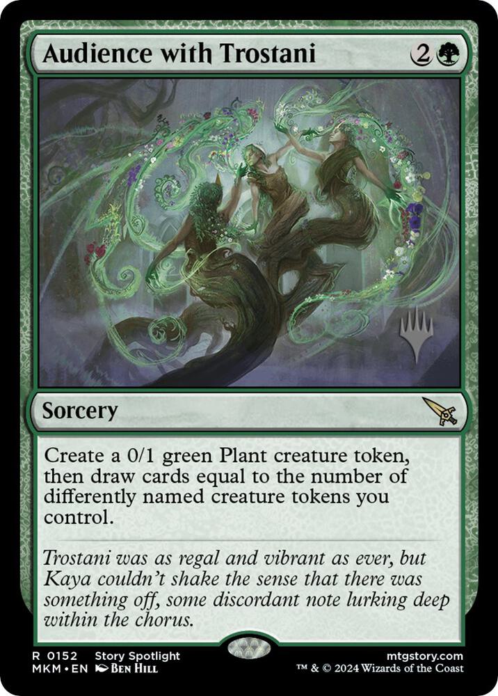 Audience with Trostani 152 card from Promo Pack: Murders at Karlov Manor