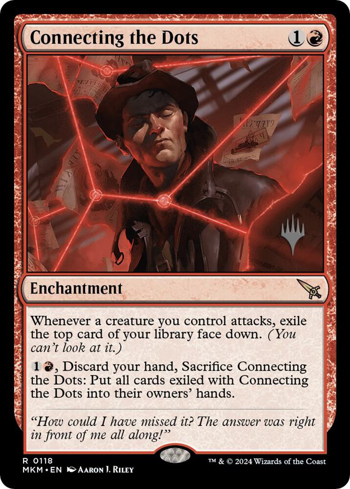 Connecting the Dots 118 card from Promo Pack: Murders at Karlov Manor