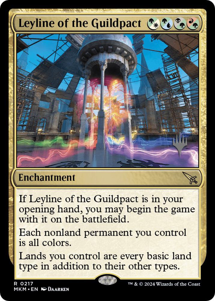 Leyline of the Guildpact 217 card from Promo Pack: Murders at Karlov Manor