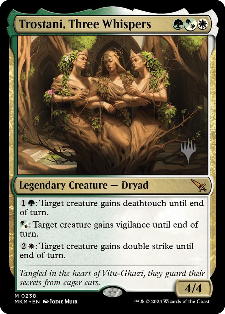 Trostani, Three Whispers 238 card from Promo Pack: Murders at Karlov Manor