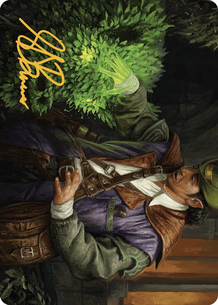 Hedge Whisperer Art Card (Gold-Stamped Signature) 14 card from Art Series: Murders at Karlov Manor