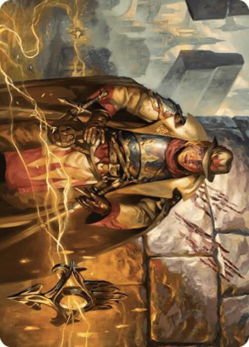 Tenth District Hero Art Card 4 card from Art Series: Murders at Karlov Manor