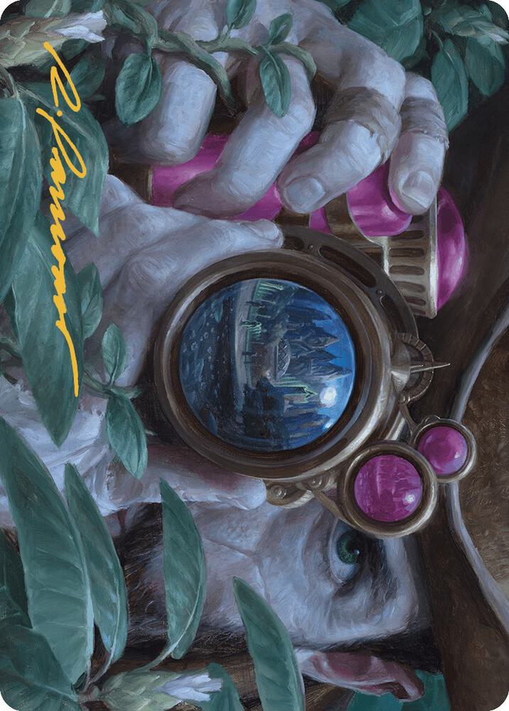 Undergrowth Recon Art Card (Gold-Stamped Signature) 16 card from Art Series: Murders at Karlov Manor