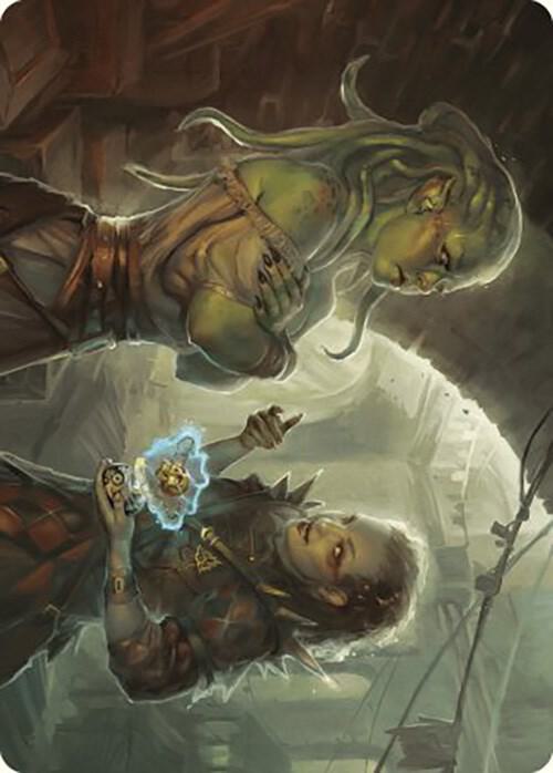 Extract a Confession Art Card 7 card from Art Series: Murders at Karlov Manor