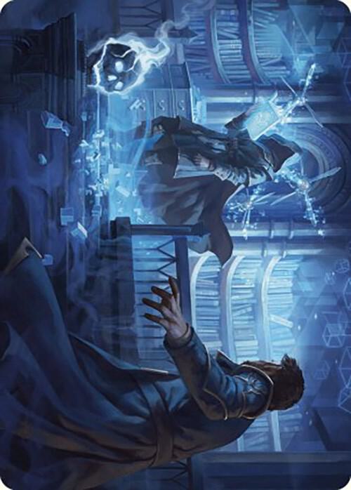 Intrude on the Mind Art Card 6 card from Art Series: Murders at Karlov Manor