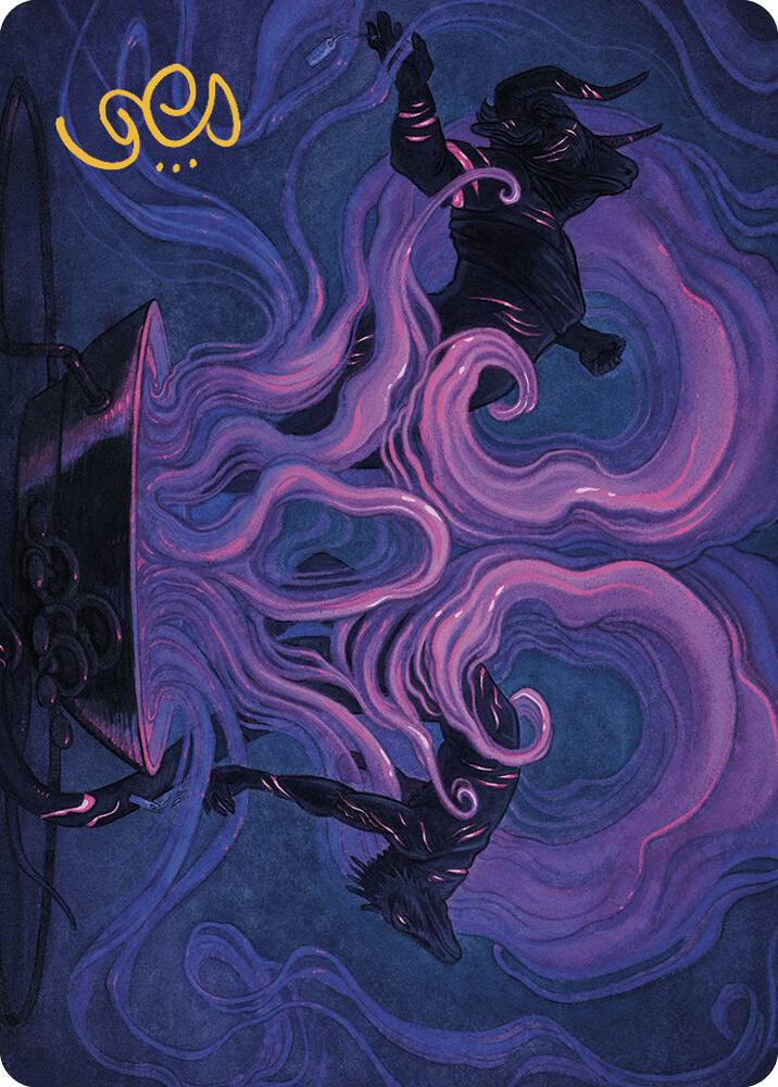 Macabre Reconstruction Art Card (Gold-Stamped Signature) 9 card from Art Series: Murders at Karlov Manor