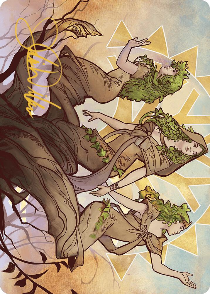 Trostani, Three Whispers Art Card (Gold-Stamped Signature) 37 card from Art Series: Murders at Karlov Manor