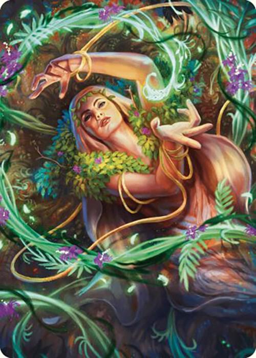 Insidious Roots Art Card 34 card from Art Series: Murders at Karlov Manor