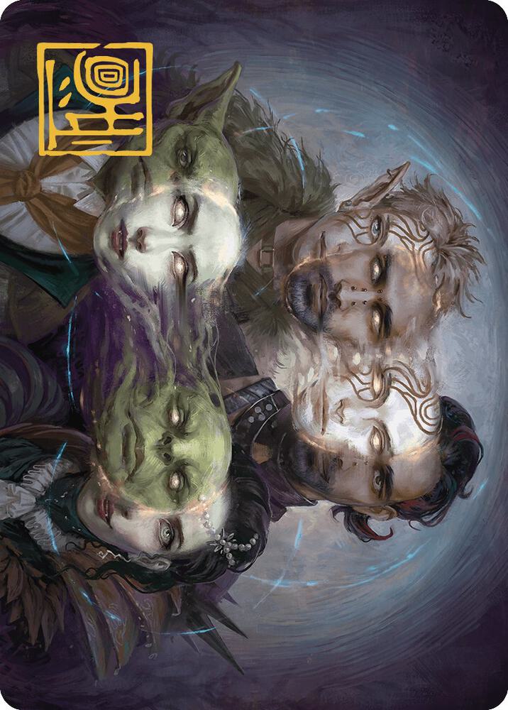 Illicit Masquerade Art Card (Gold-Stamped Signature) 8 card from Art Series: Murders at Karlov Manor