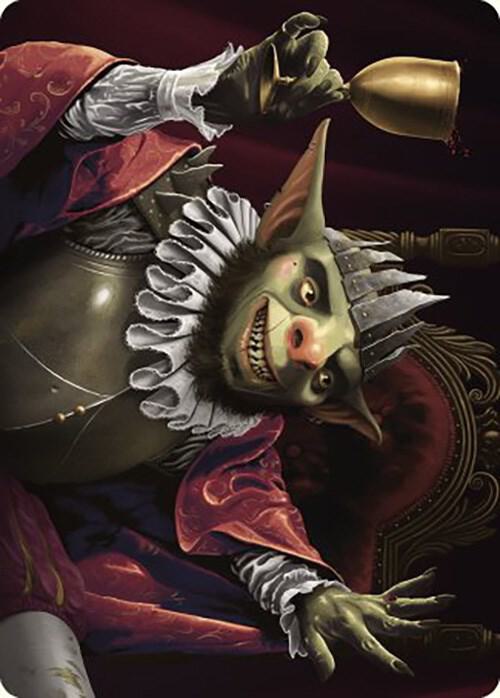 Krenko, Baron of Tin Street Art Card 40 card from Art Series: Murders at Karlov Manor