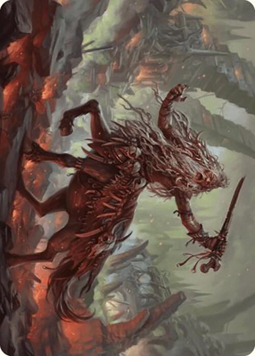 Yarus, Roar of the Old Gods Art Card (24/49) card from Art Series: Murders at Karlov Manor