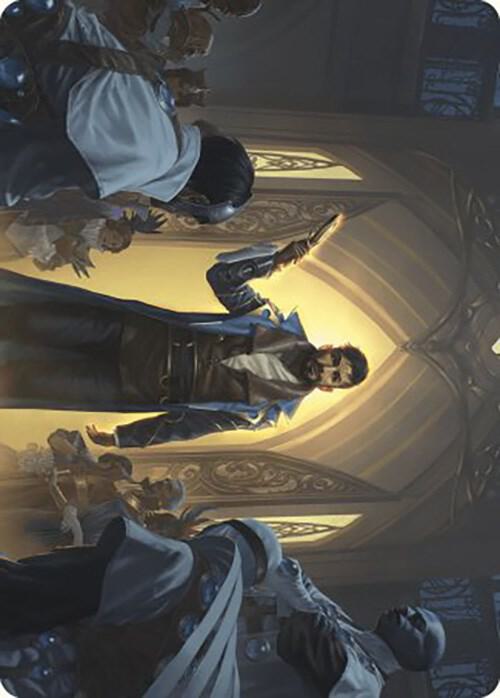 Auspicious Arrival Art Card 2 card from Art Series: Murders at Karlov Manor