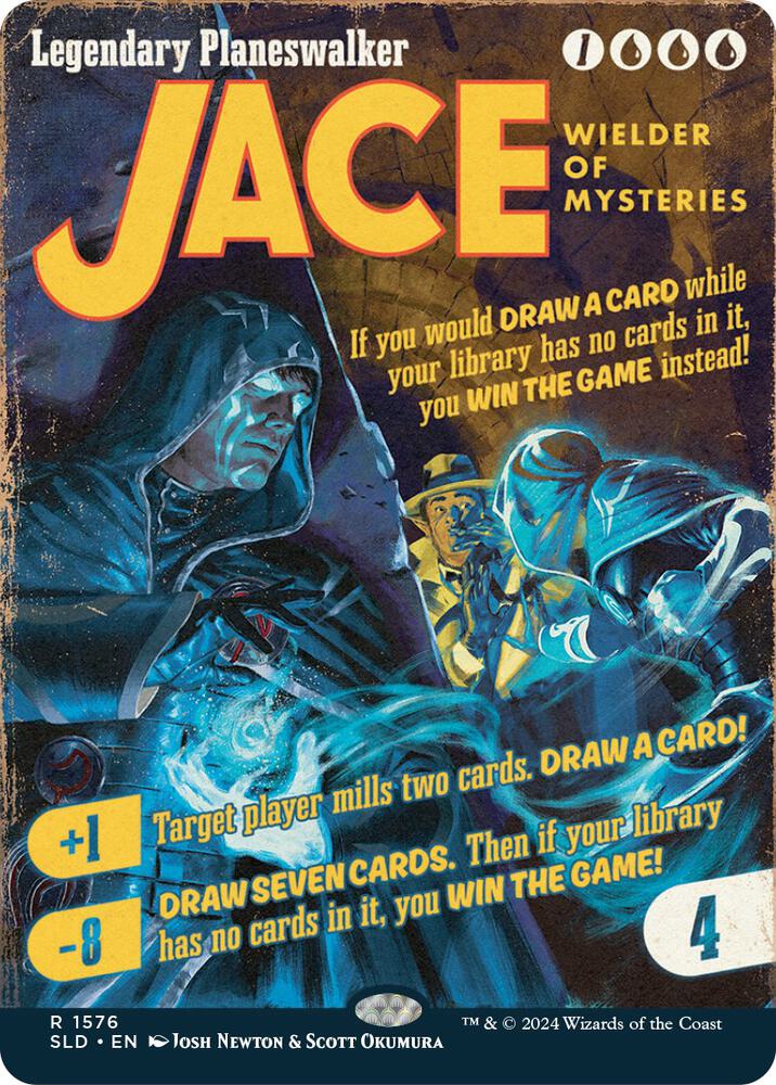 Jace, Wielder of Mysteries 1576 card from Secret Lair Drop Series