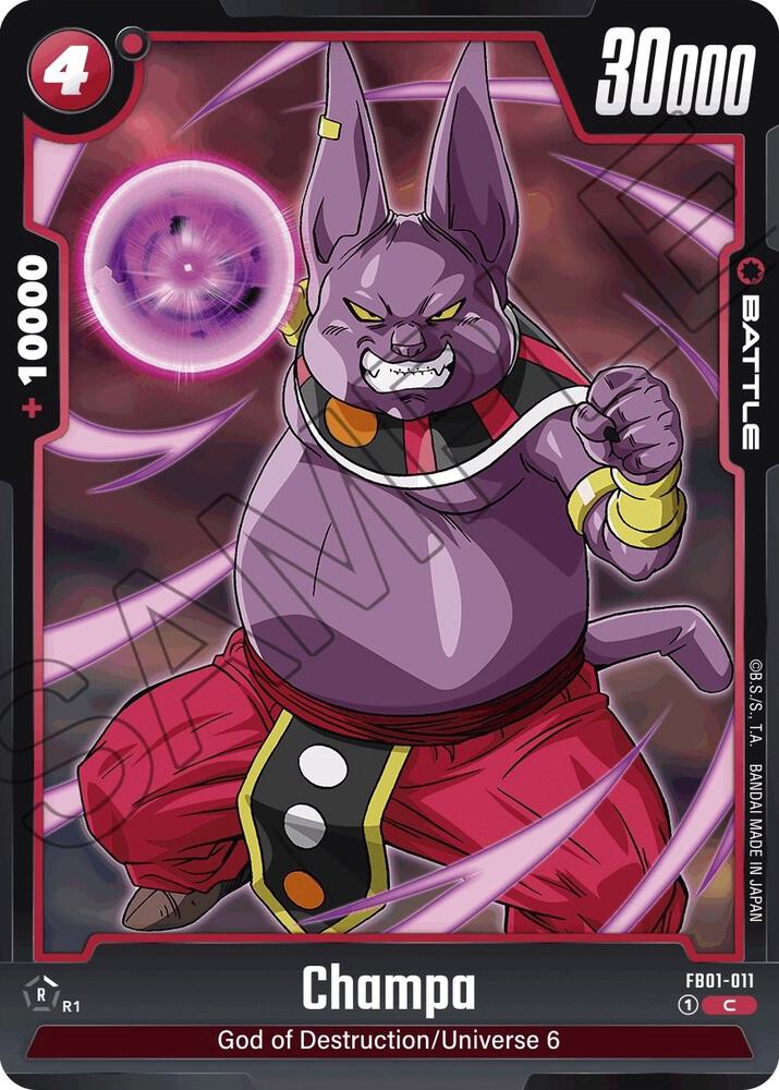 Champa FB01-011 card from Awakened Pulse