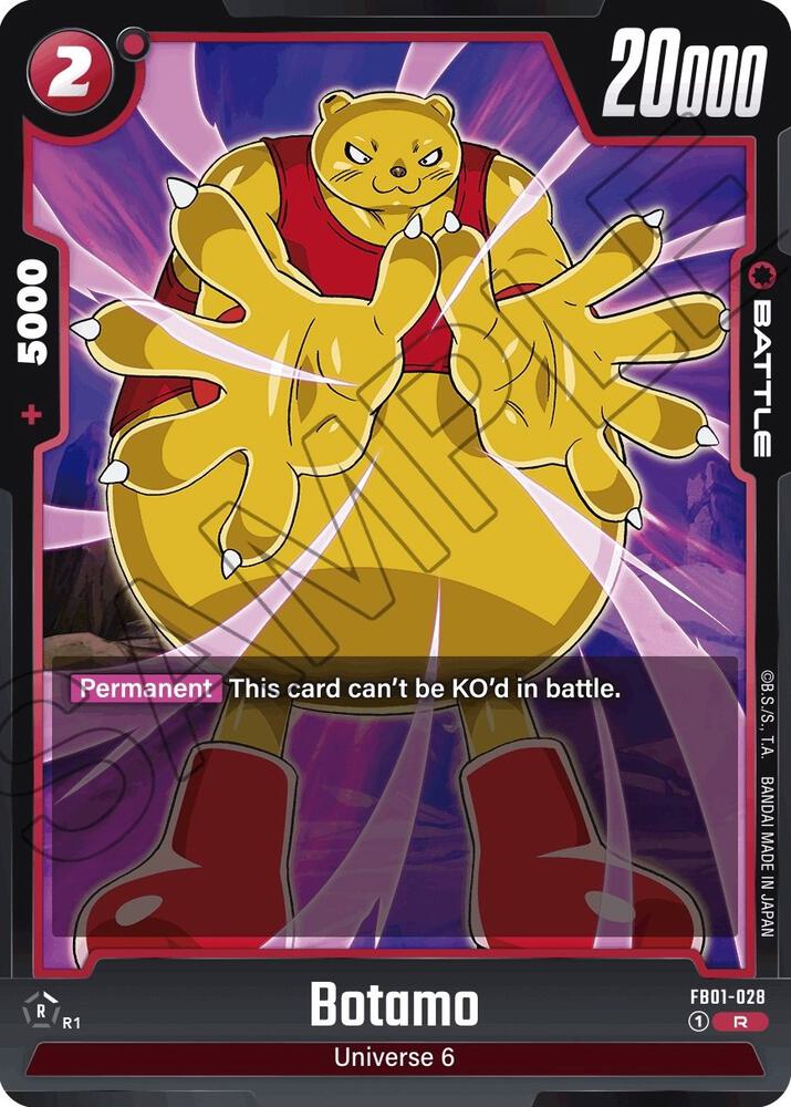 Botamo FB01-028 card from Awakened Pulse