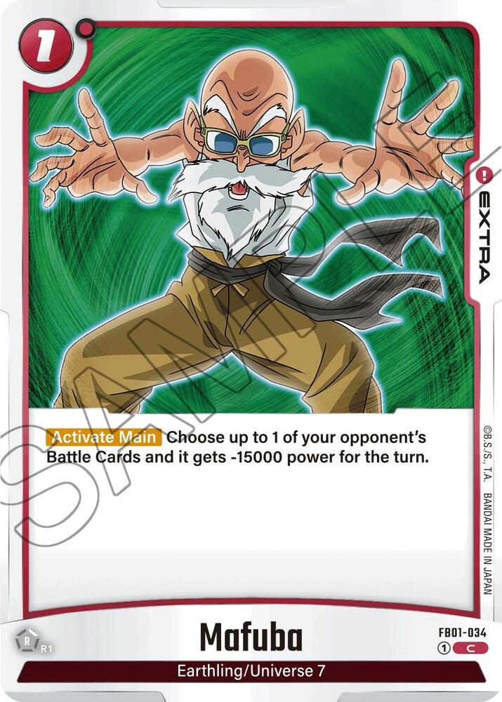 Mafuba FB01-034 card from Awakened Pulse