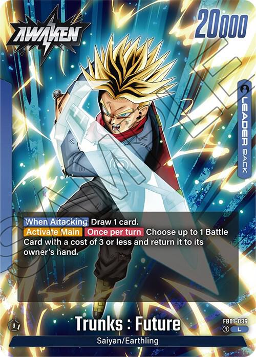 Trunks : Future FB01-036 card from Awakened Pulse