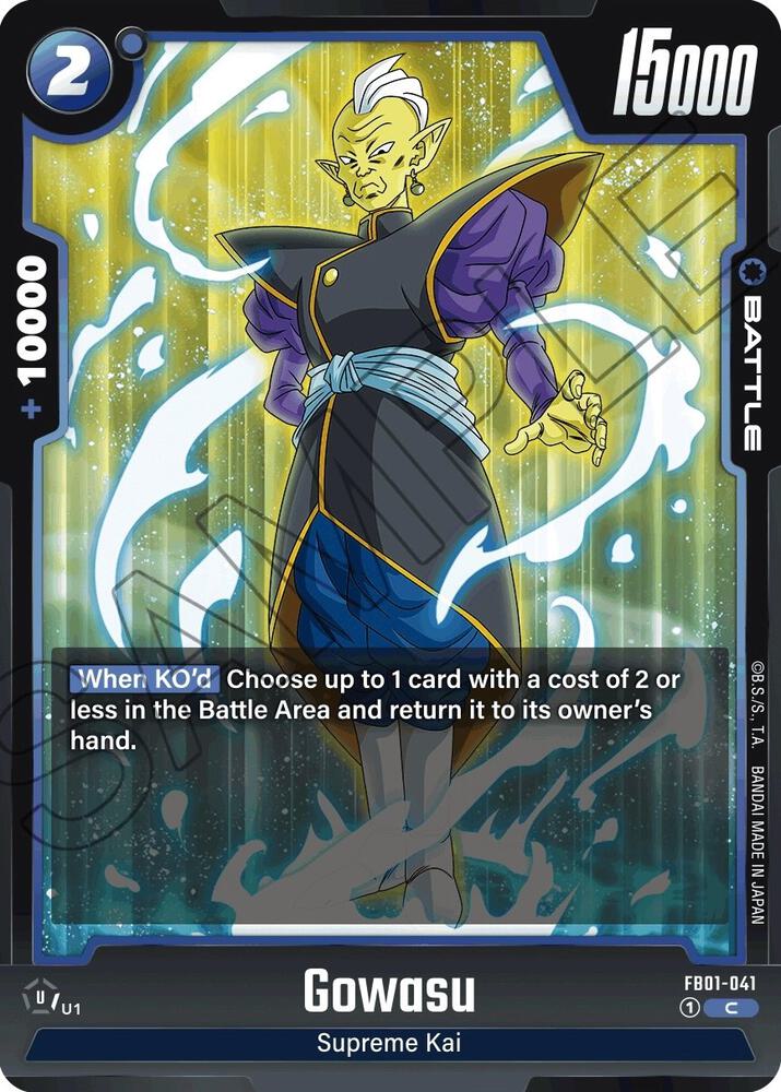 Gowasu FB01-041 card from Awakened Pulse