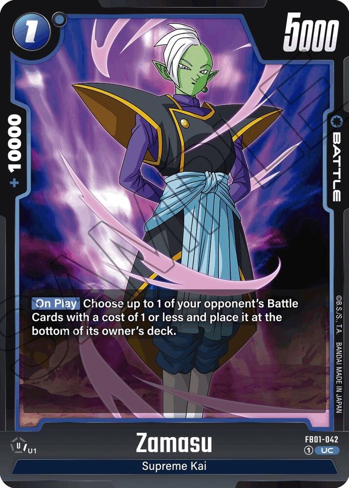 Zamasu FB01-042 card from Awakened Pulse