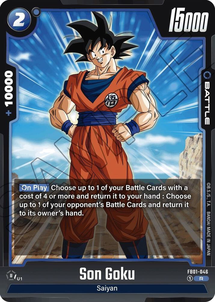 Son Goku FB01-046 card from Awakened Pulse
