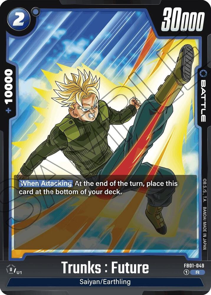 Trunks : Future FB01-049 card from Awakened Pulse