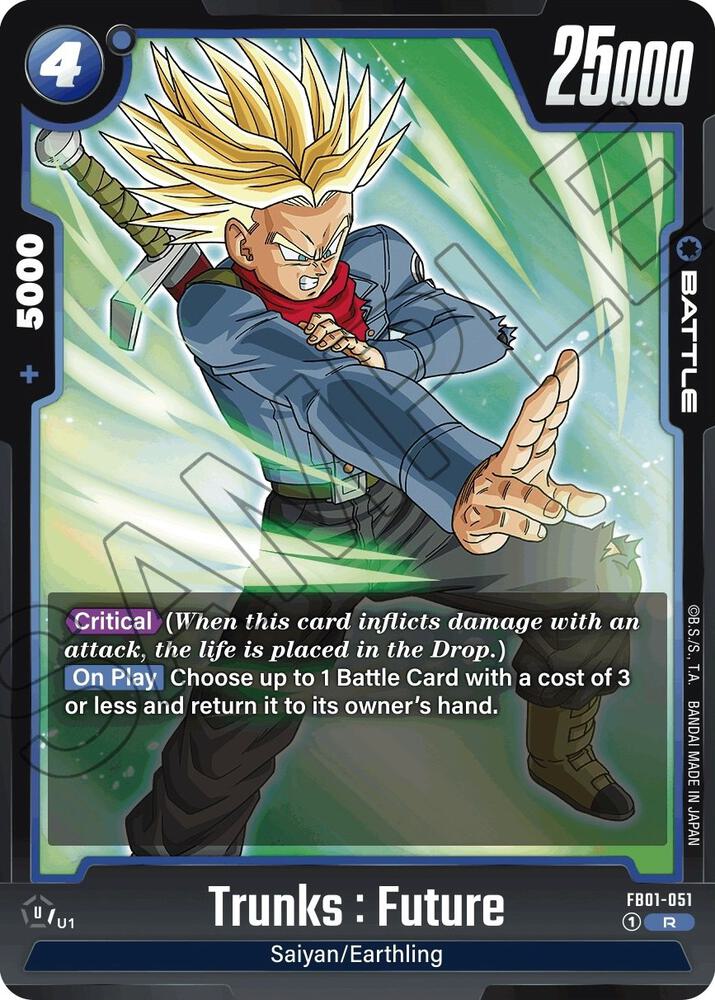 Trunks : Future FB01-051 card from Awakened Pulse