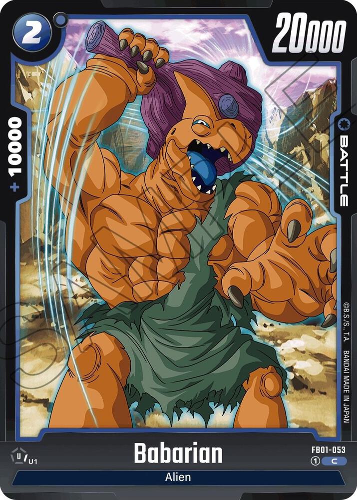Babarian FB01-053 card from Awakened Pulse